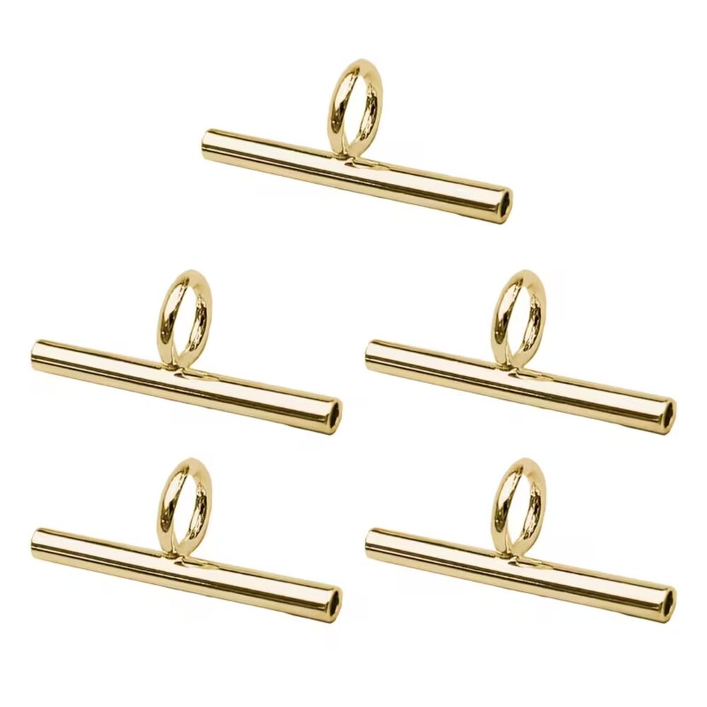 One piece converter for brooche to pendant gold tone